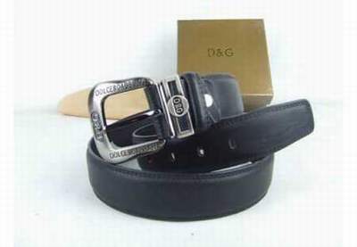 ceinture d&g homme pas cher