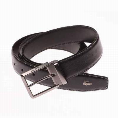 ceinture cuir lacoste