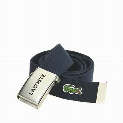 ceinture lacoste blanche